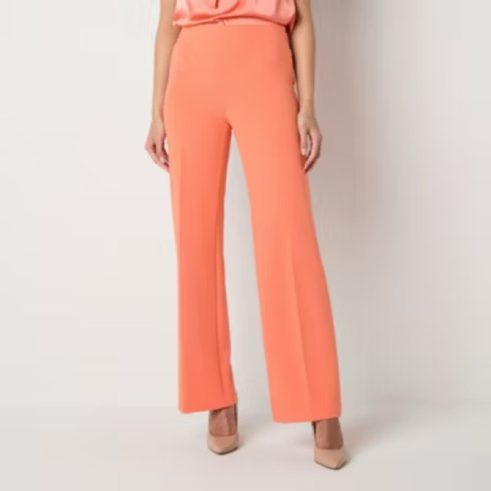 EP Modern by Evan-Picone Womens Regular Fit Wide Leg Suit Pant size XS